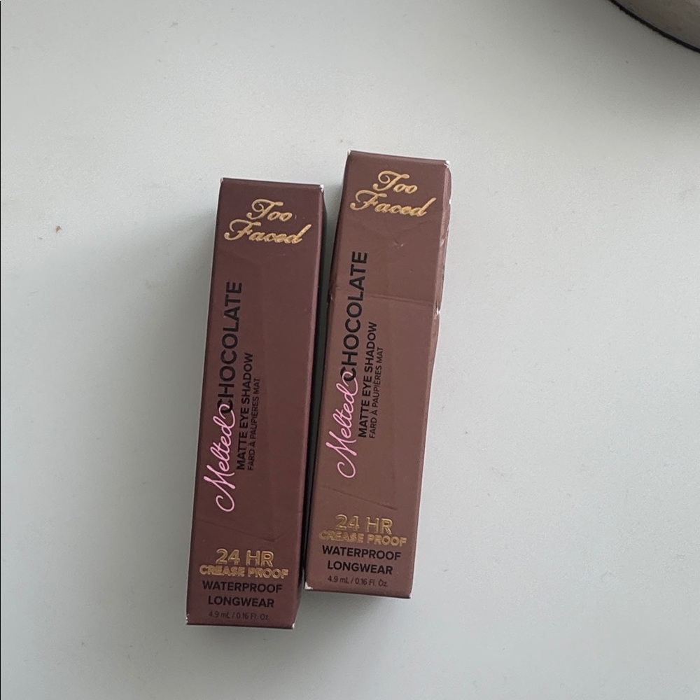 Too Faced Melted Chocolate Eye Shadow in Rich Brown